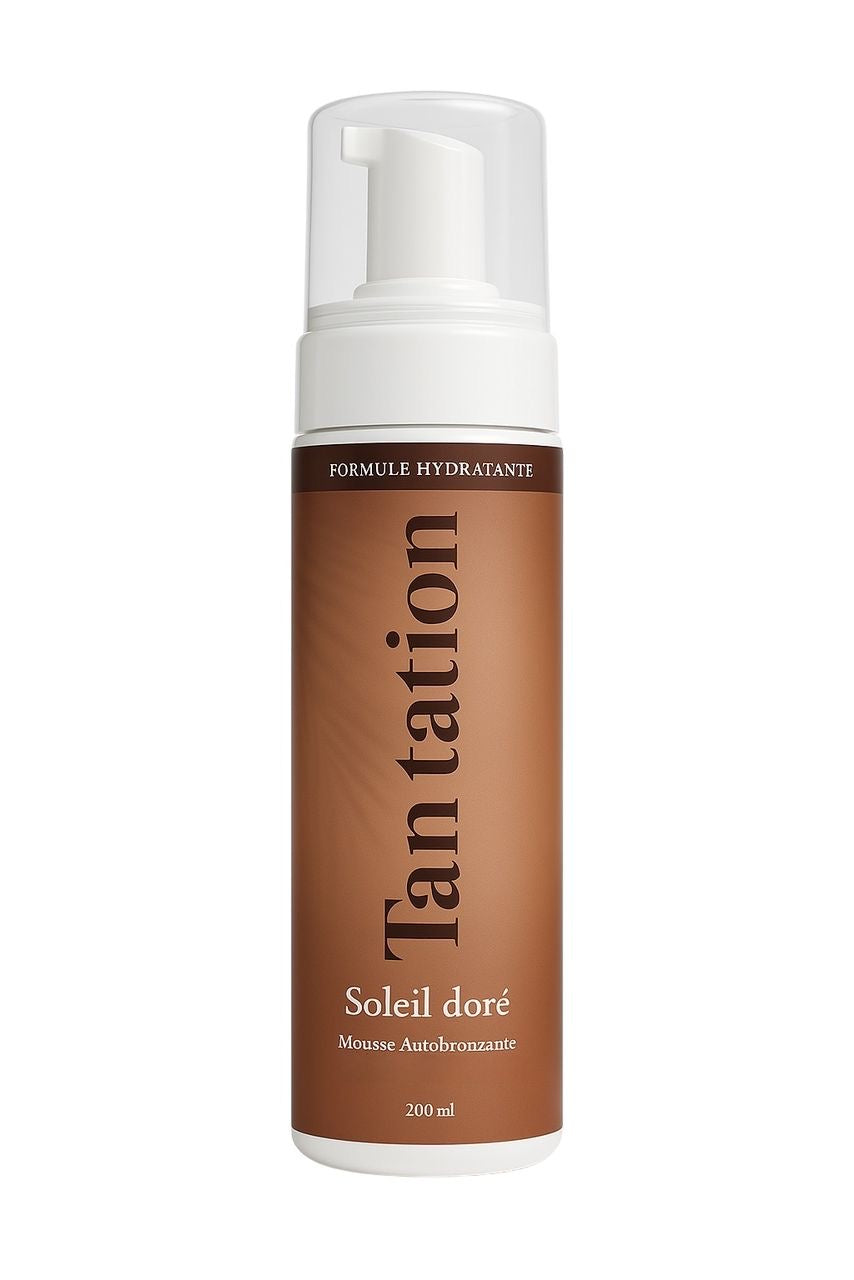 Mousse autobronzante, soleil doré 