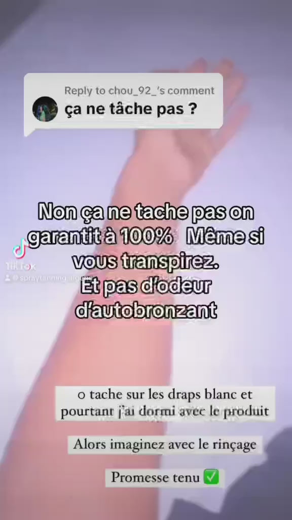 Mousse autobronzante, soleil doré 