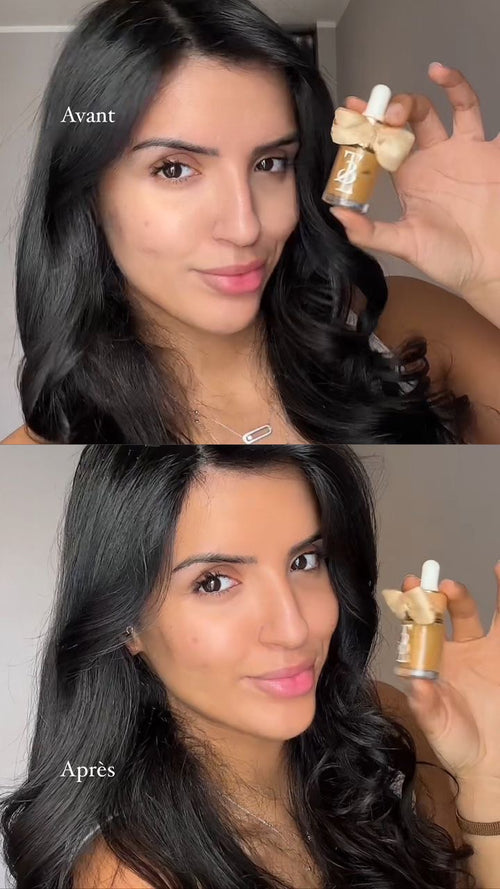 Bronzing drops : gold tan
