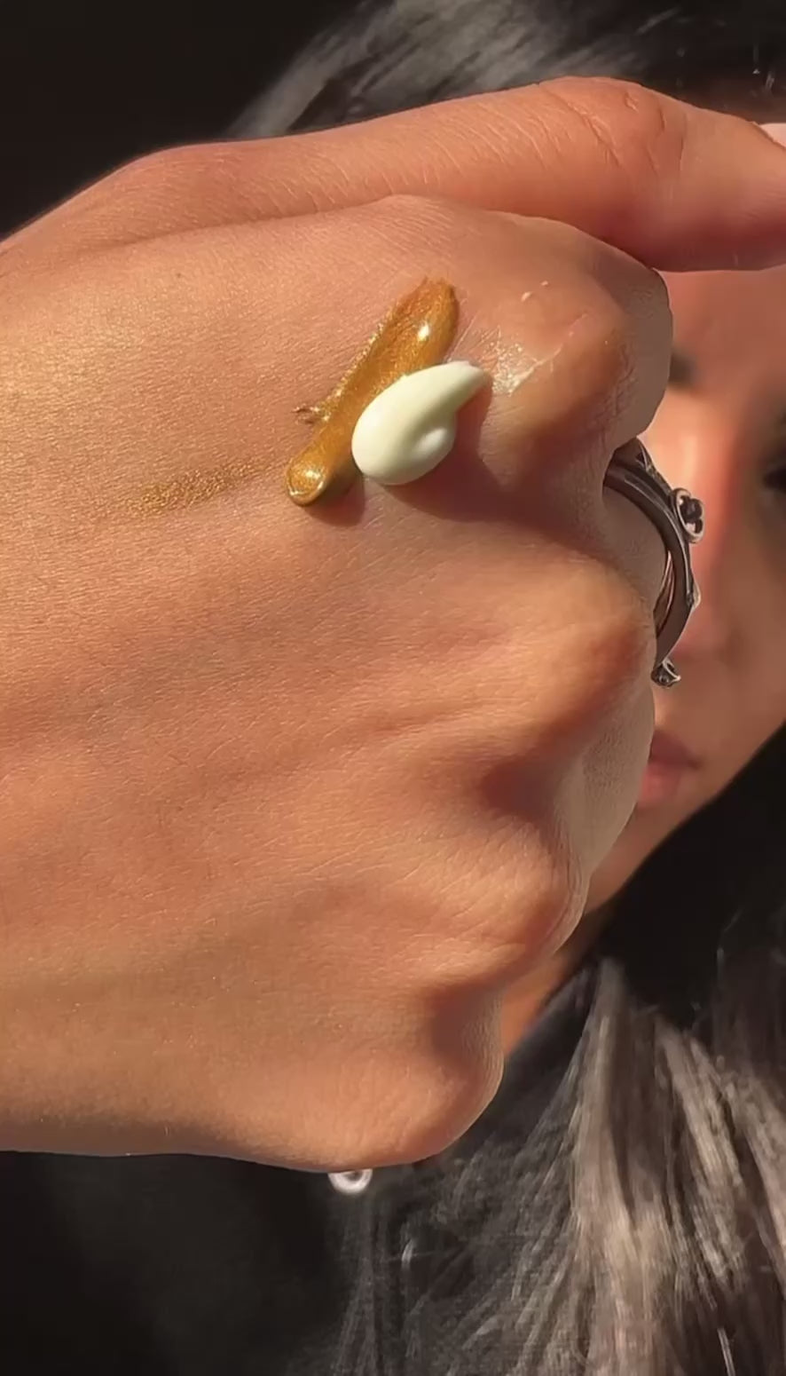 Bronzing drops : gold tan